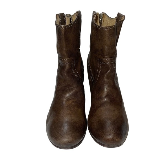 Frye Carson Wedge Boots Women Size 7.5 - Picture 4 of 8